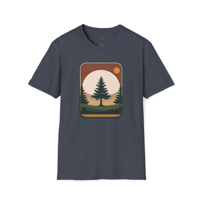 Heather Navy | Horizon Badge, front view