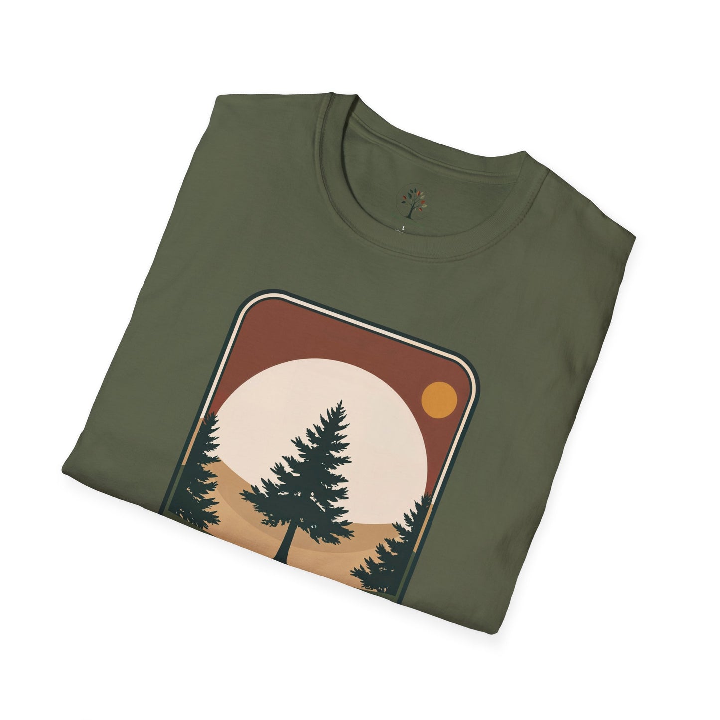 Military Green | Horizon Badge, folded view