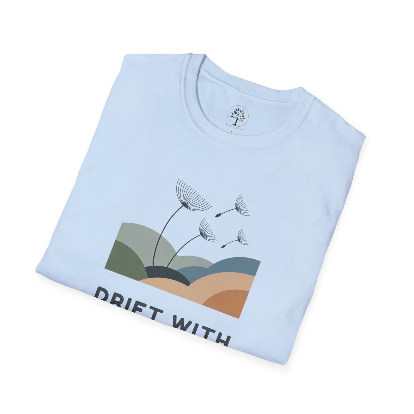 Light Blue | Drift with the Clouds, folded view