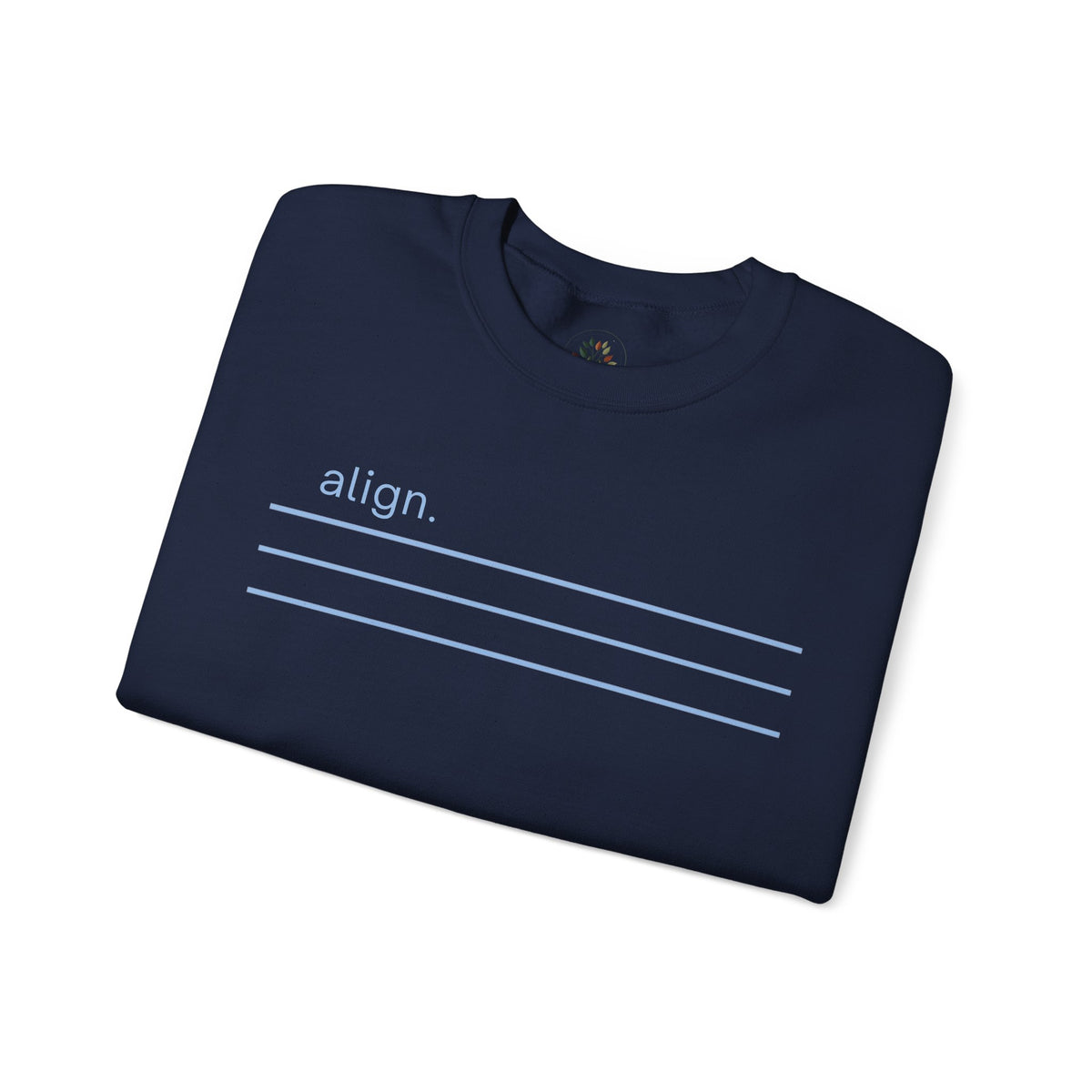 Navy | Align Sweatshirt, folded view