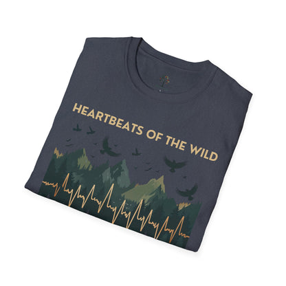 Heather Navy | Heartbeats of the Wild, folded view