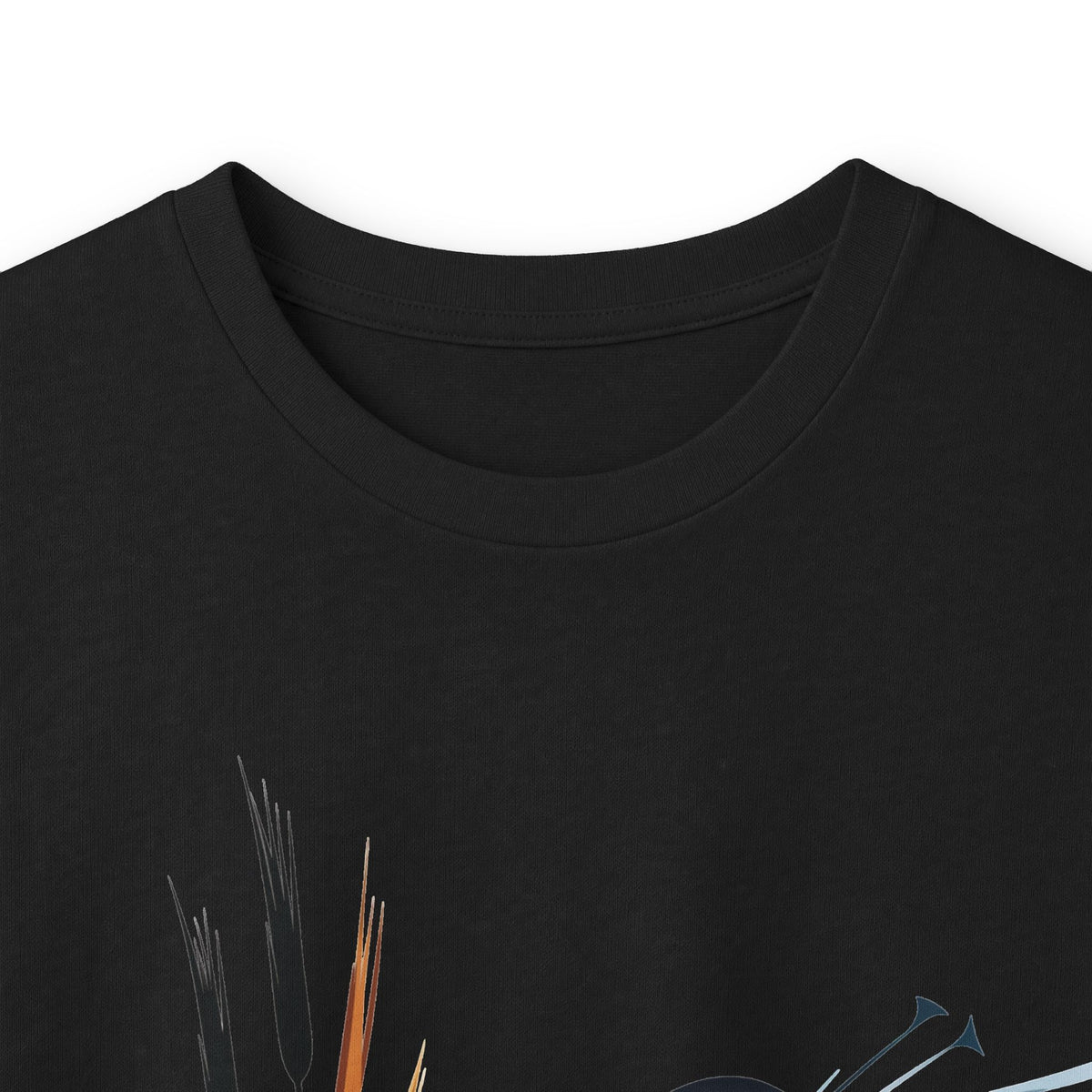 Black | Exhale Long Sleeve Tee, folded view