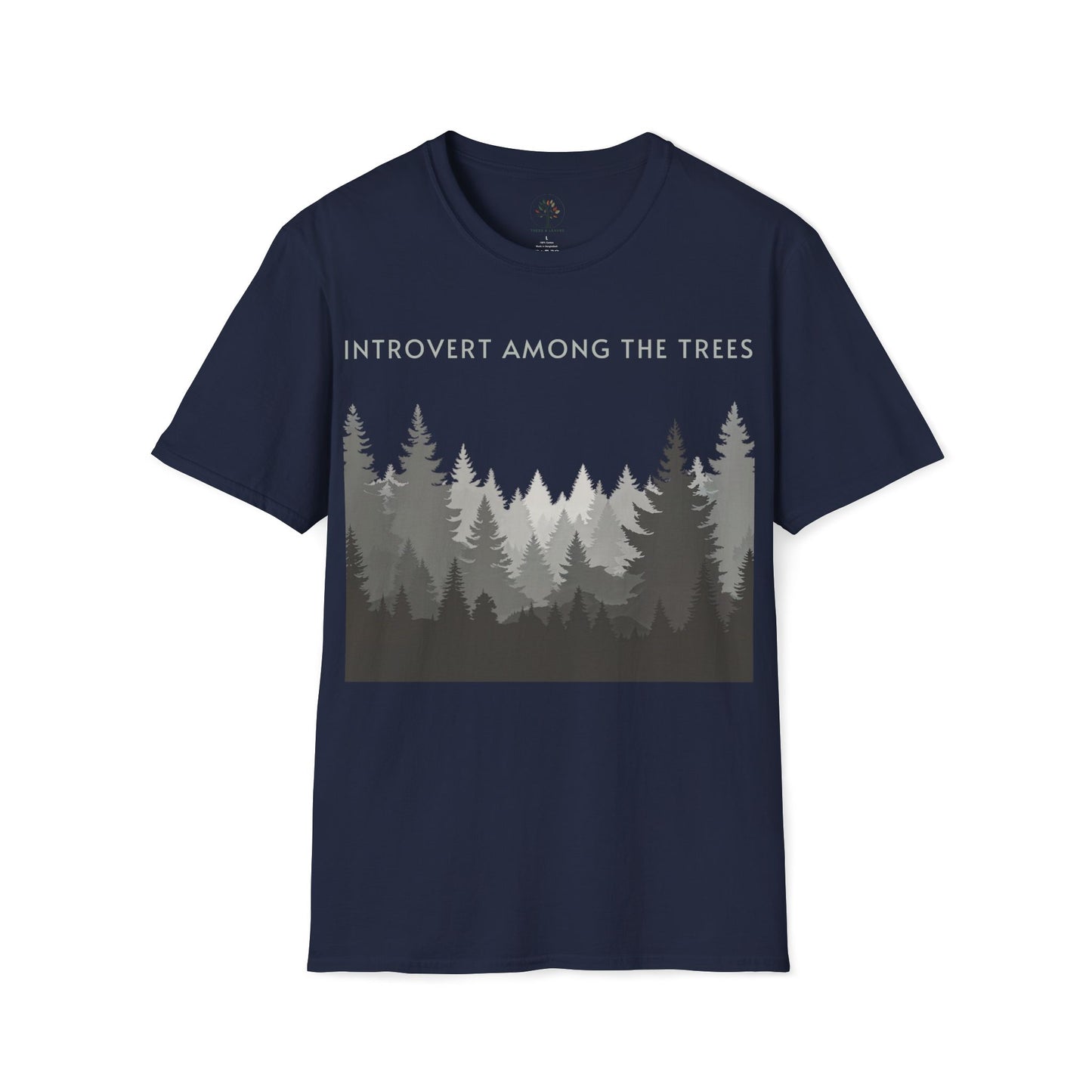 Navy | Introvert Among the Trees, front view