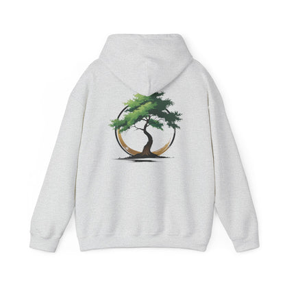 Ash | The Zen Tree Hoodie, back design view