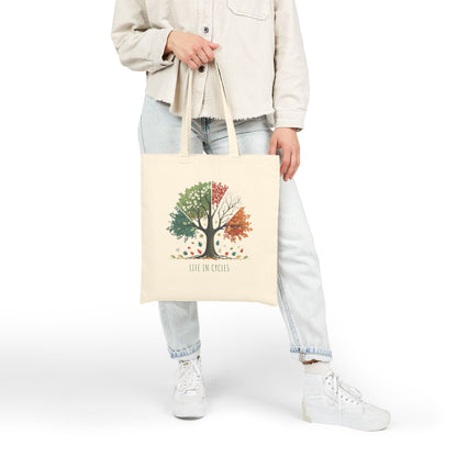 Life in Cycles Tote Bag