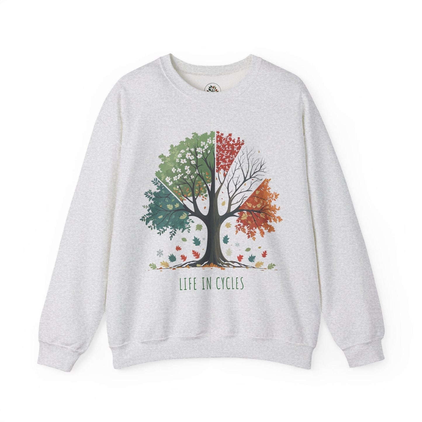 Ash | Life in Cycles Sweatshirt, front view