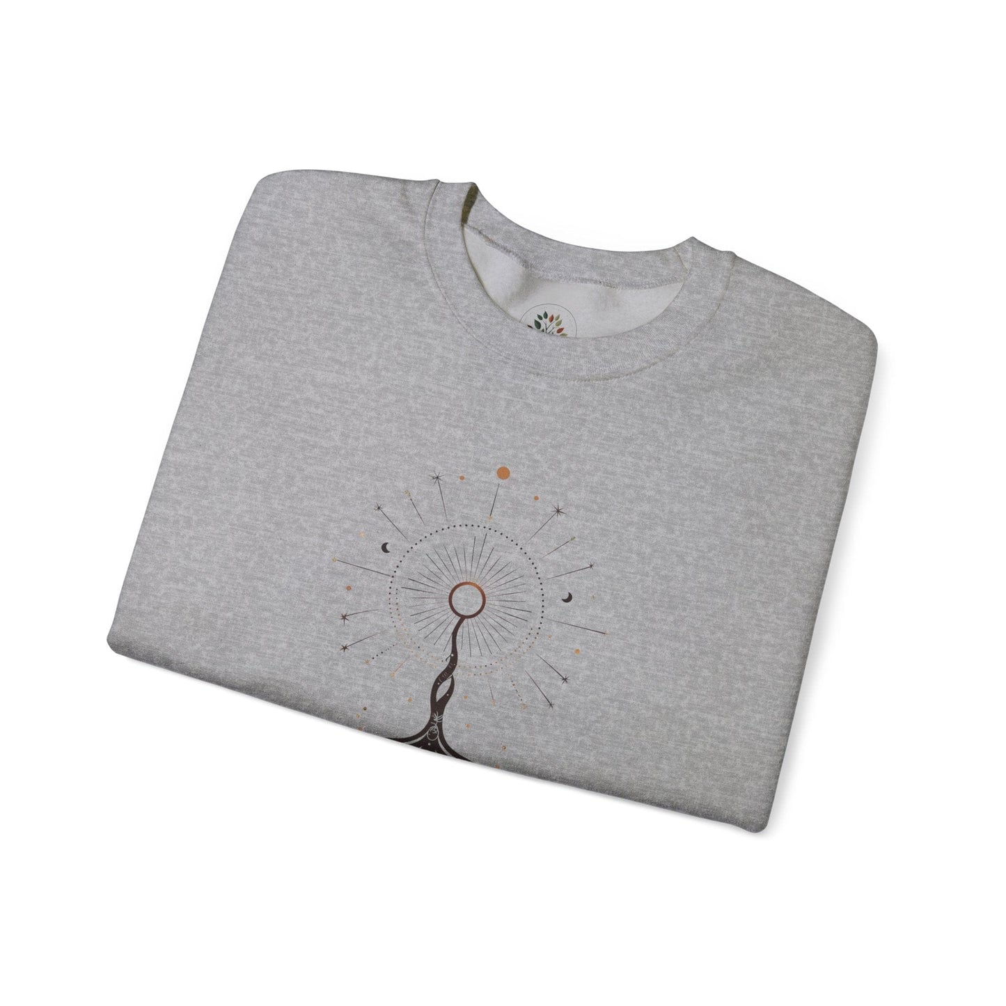 Sport Grey | The Cosmic Root Sweatshirt, folded view
