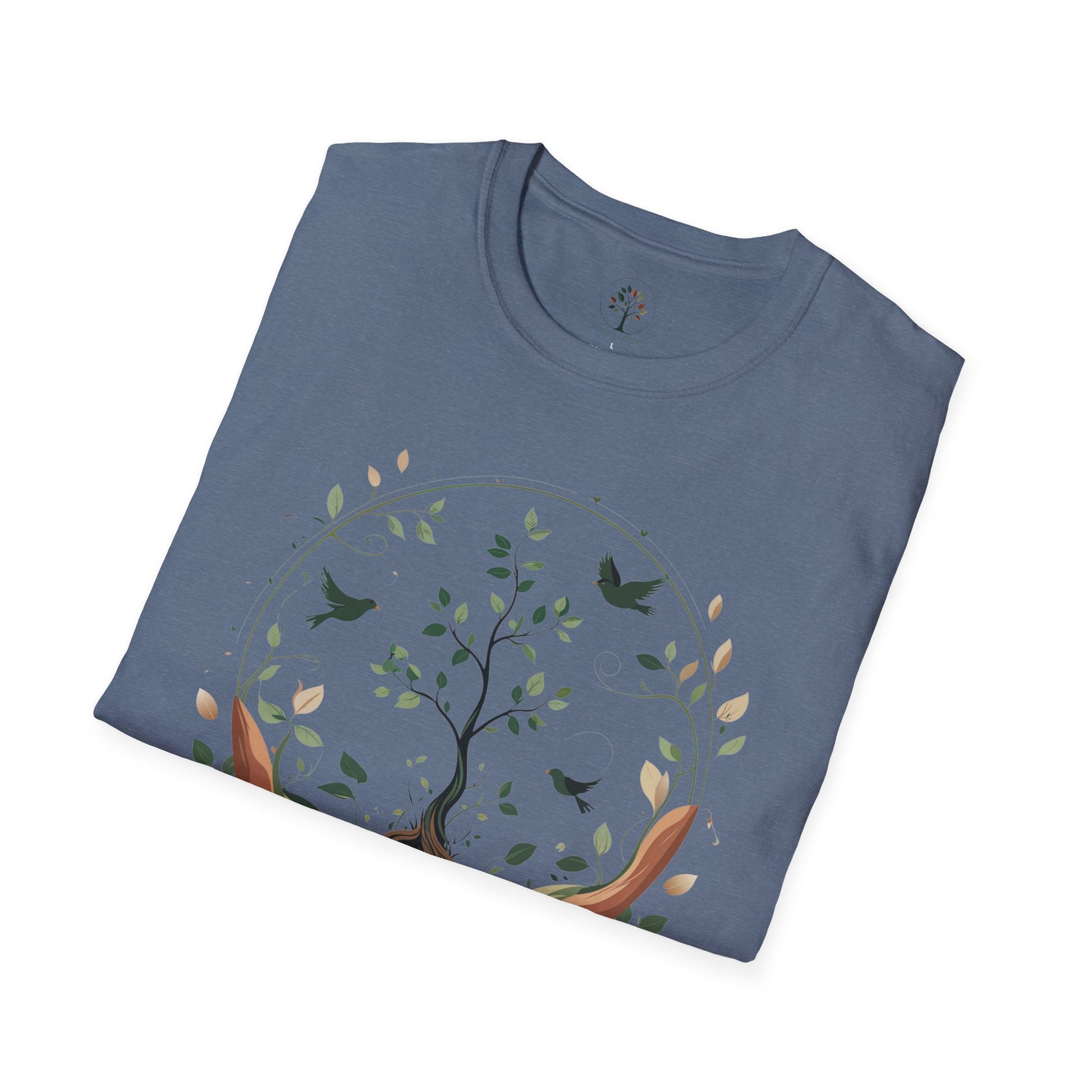 Heather Indigo | Circle of Life, folded view