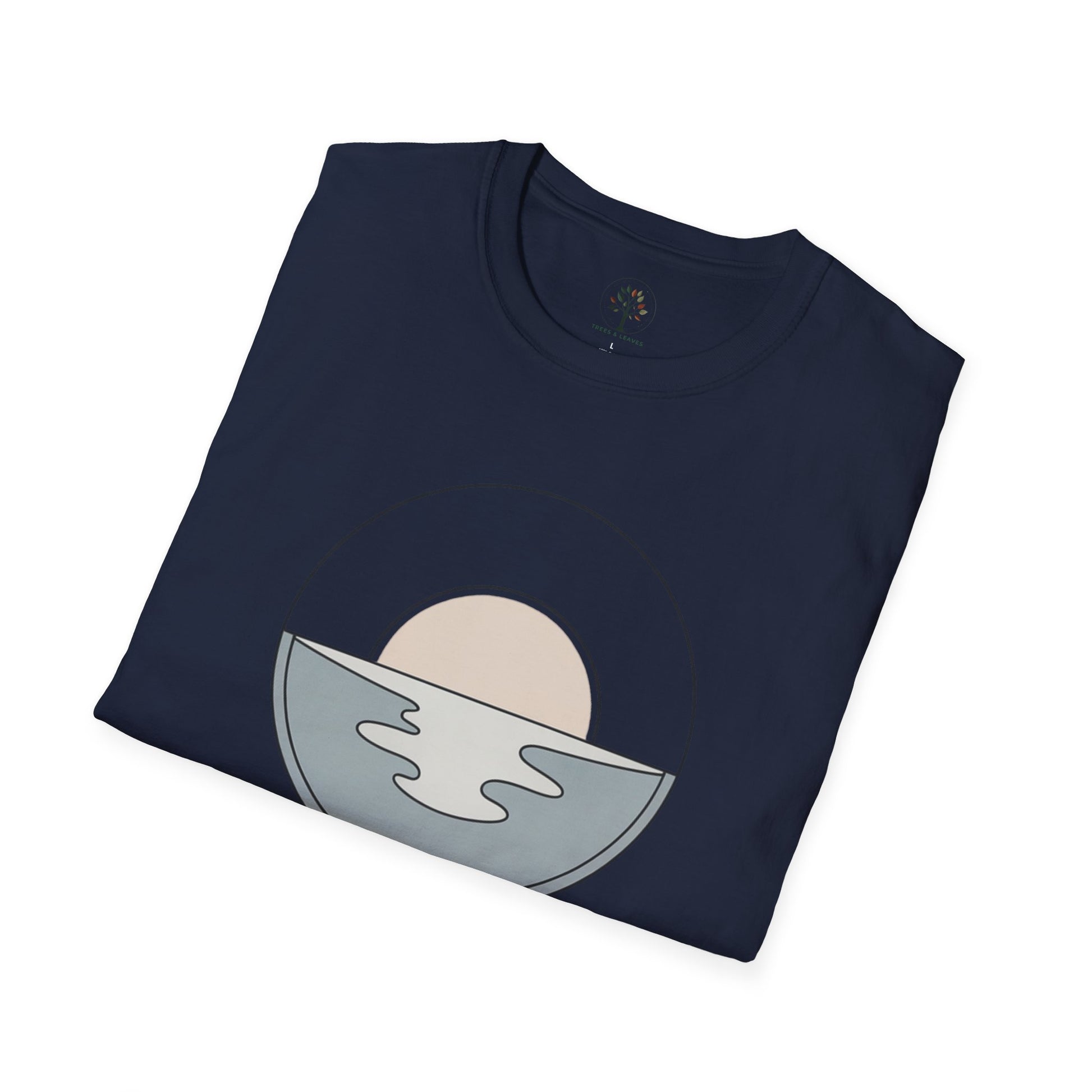 Heather Navy | Dawn, folded view