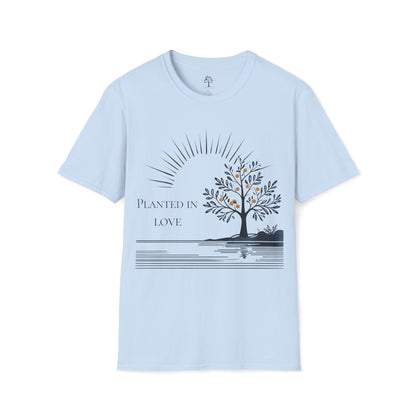 Light Blue | Planted in Love, front view