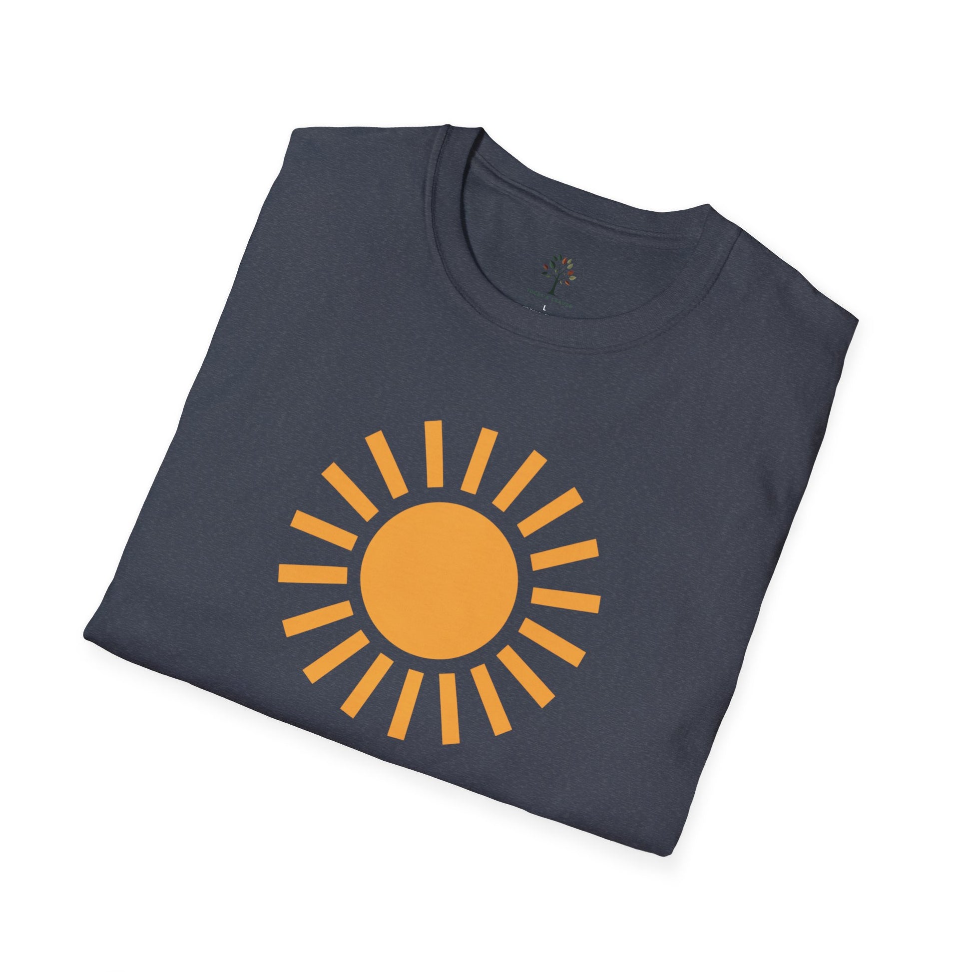 Heather Navy | Solstice, folded view