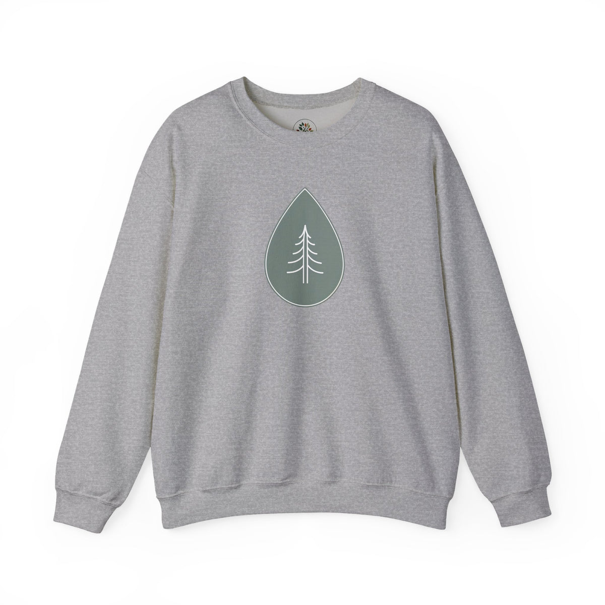 Sport Grey | Calm Drop Sweatshirt, front view