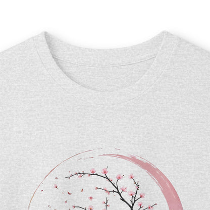Ash | Sakura Silence Long Sleeve Tee, folded view