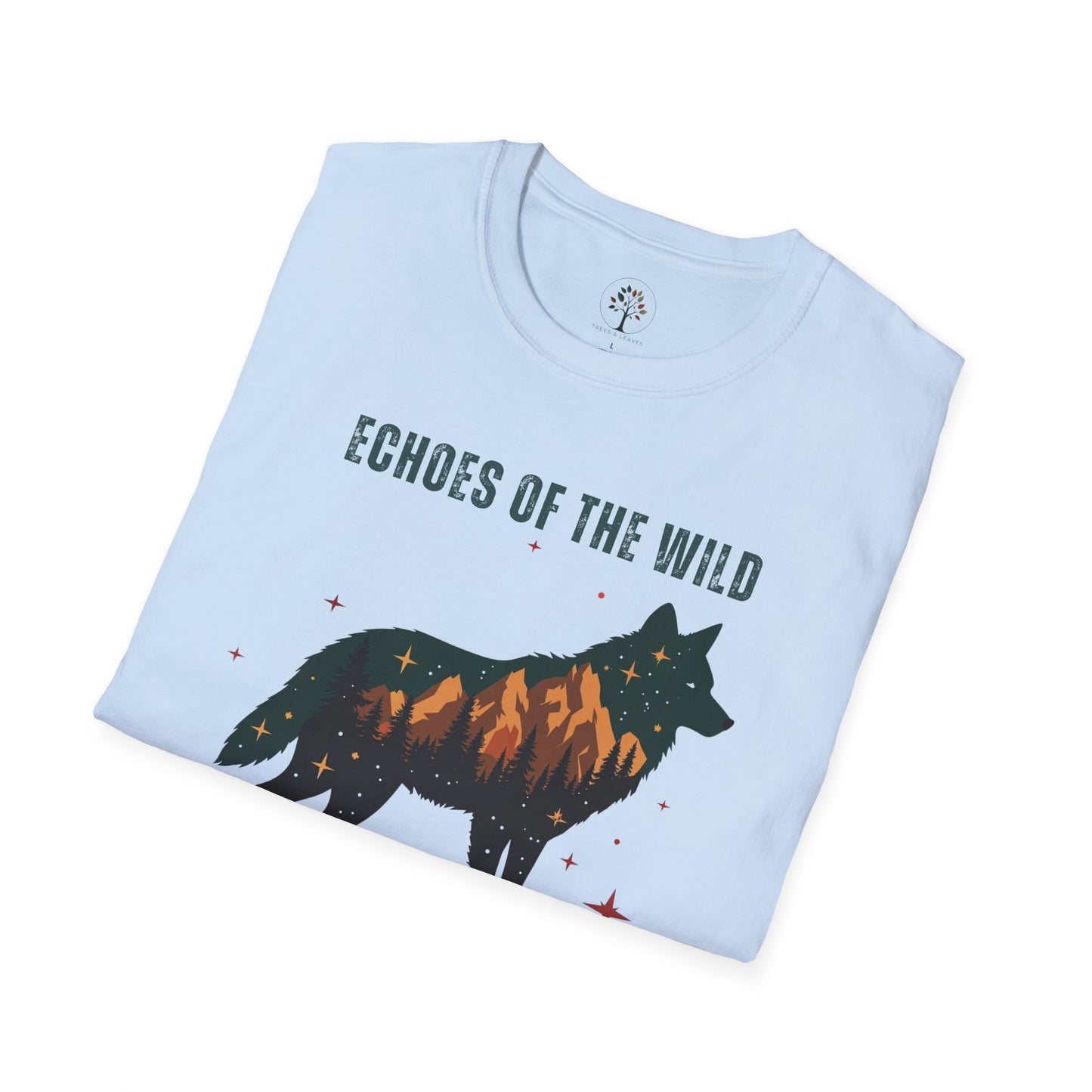 Light Blue | Echoes of The Wild, folded view