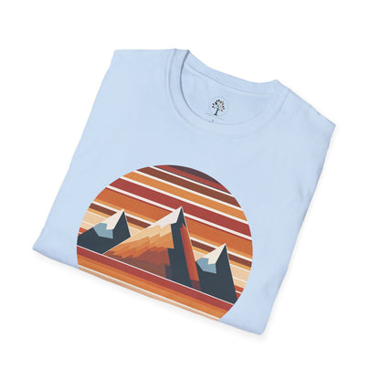 Light Blue | Harvest Peaks, folded view