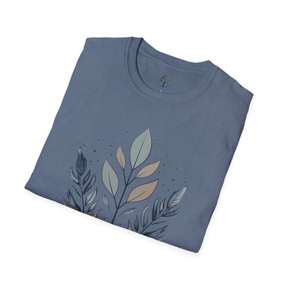 Heather Indigo | Flourish, folded view