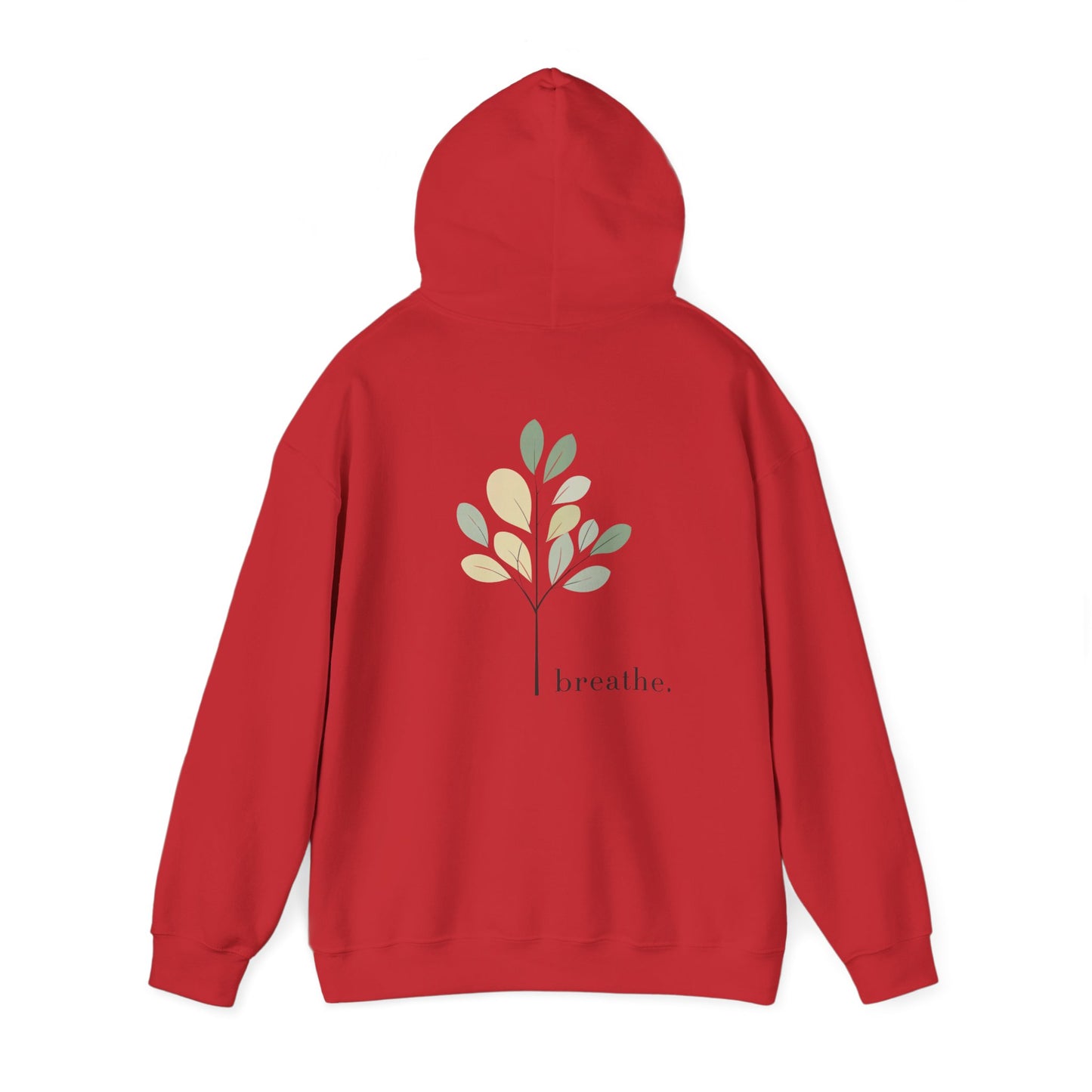Red | Breathe Hoodie, back view 2
