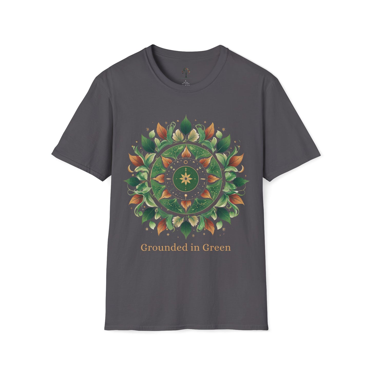 Charcoal | Grounded in Green, front view