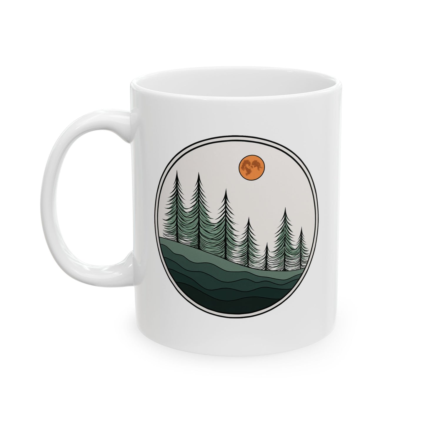 Moonlit Pines Mug