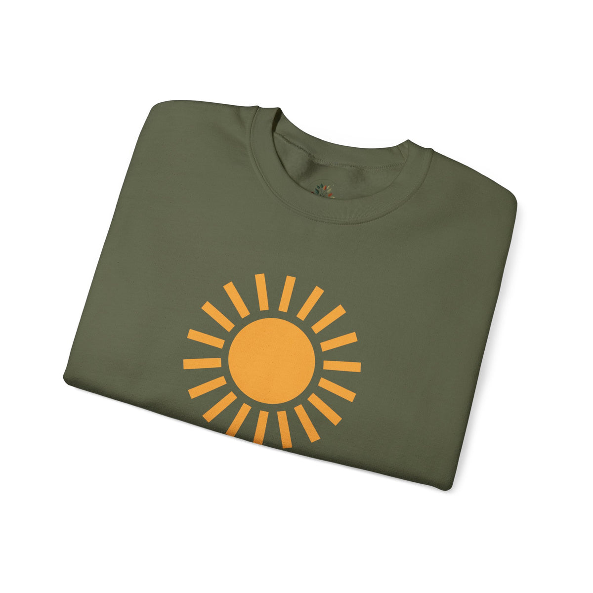 Military Green | Solstice Sweatshirt, folded view