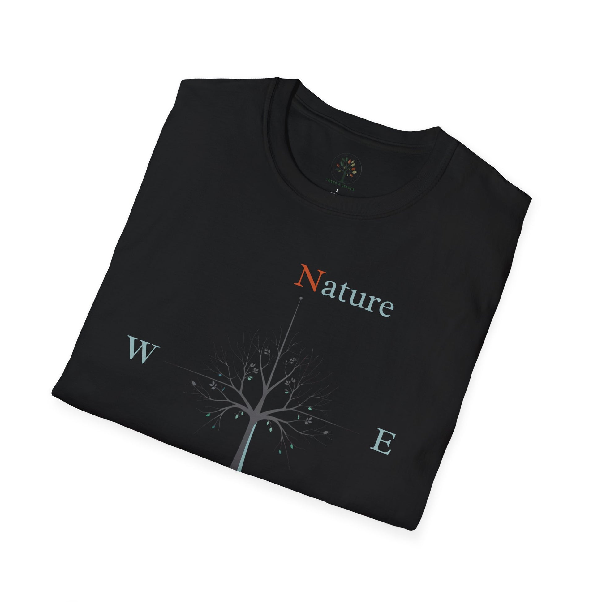 Heather Navy | Nature Is My Compass, folded view