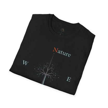 Heather Navy | Nature Is My Compass, folded view