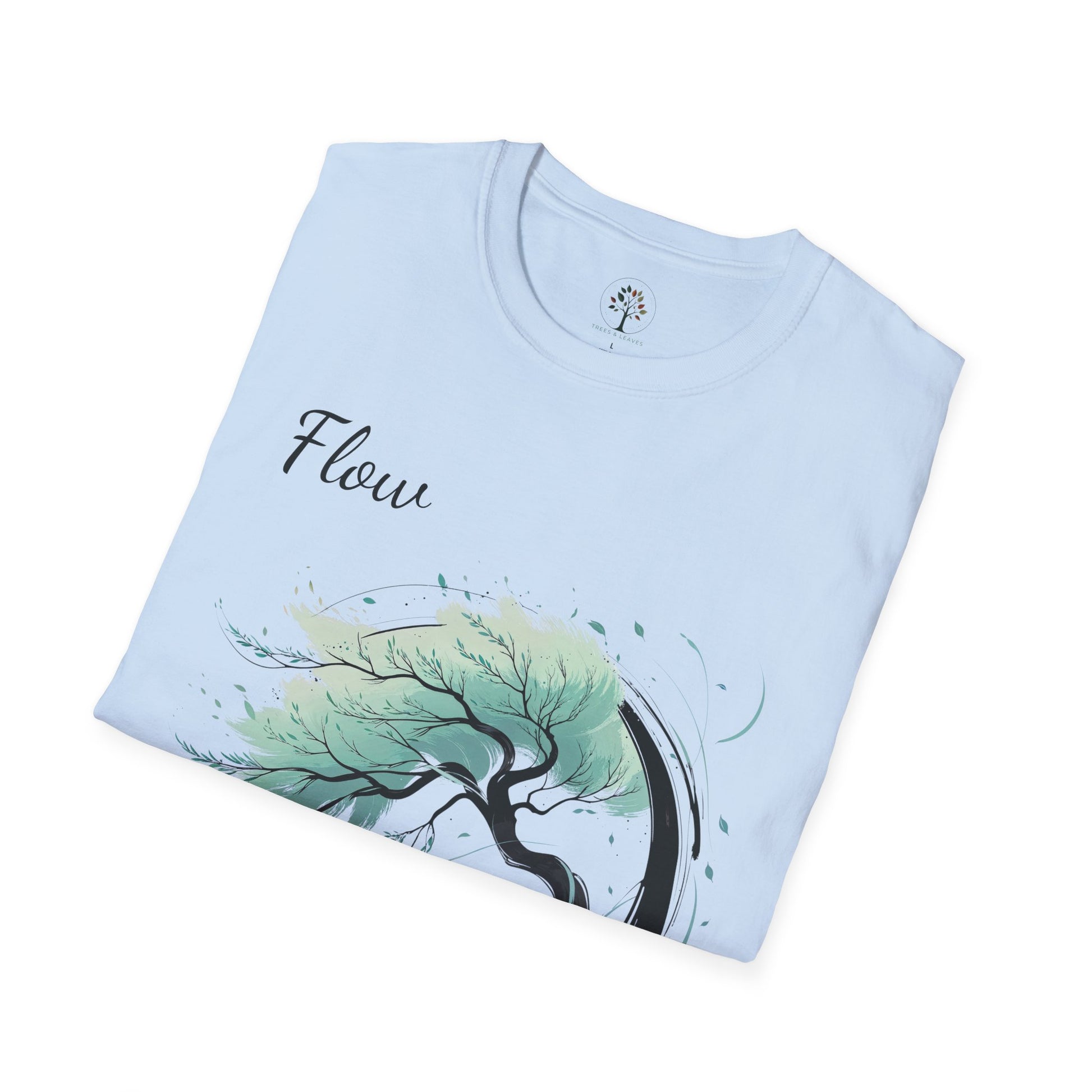 Light Blue | Flow, folded view