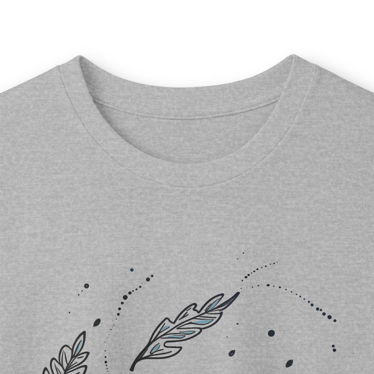 Sport Grey | Autumn Drift Long Sleeve Tee, folded view