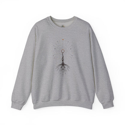 Sport Grey | The Cosmic Root Sweatshirt, front view