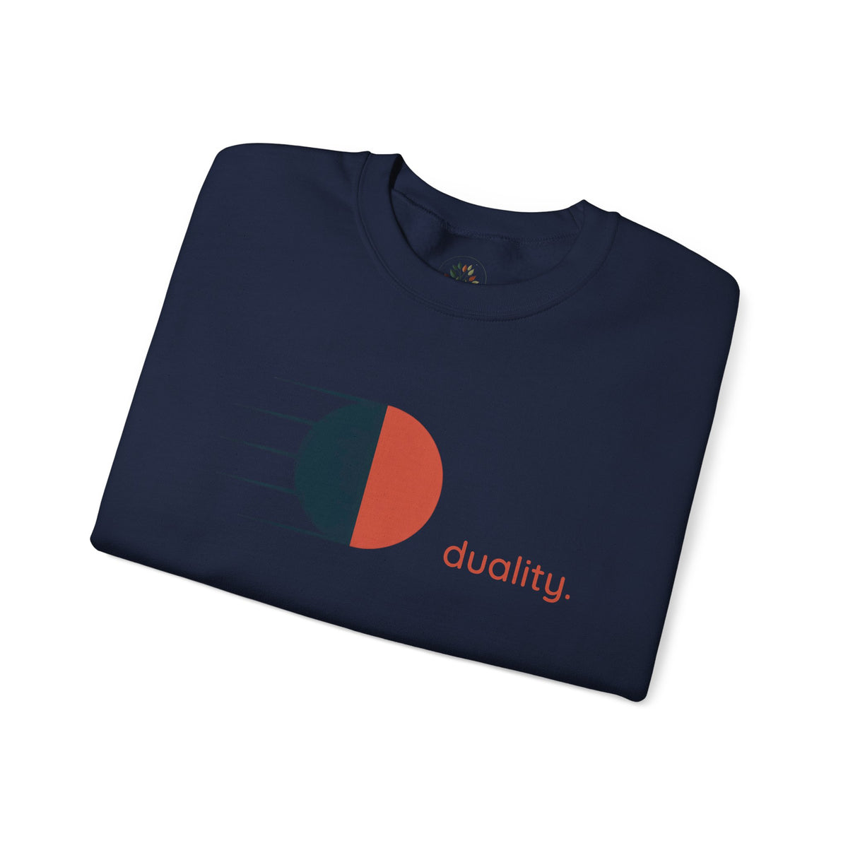 Navy | Duality Sweatshirt, folded view