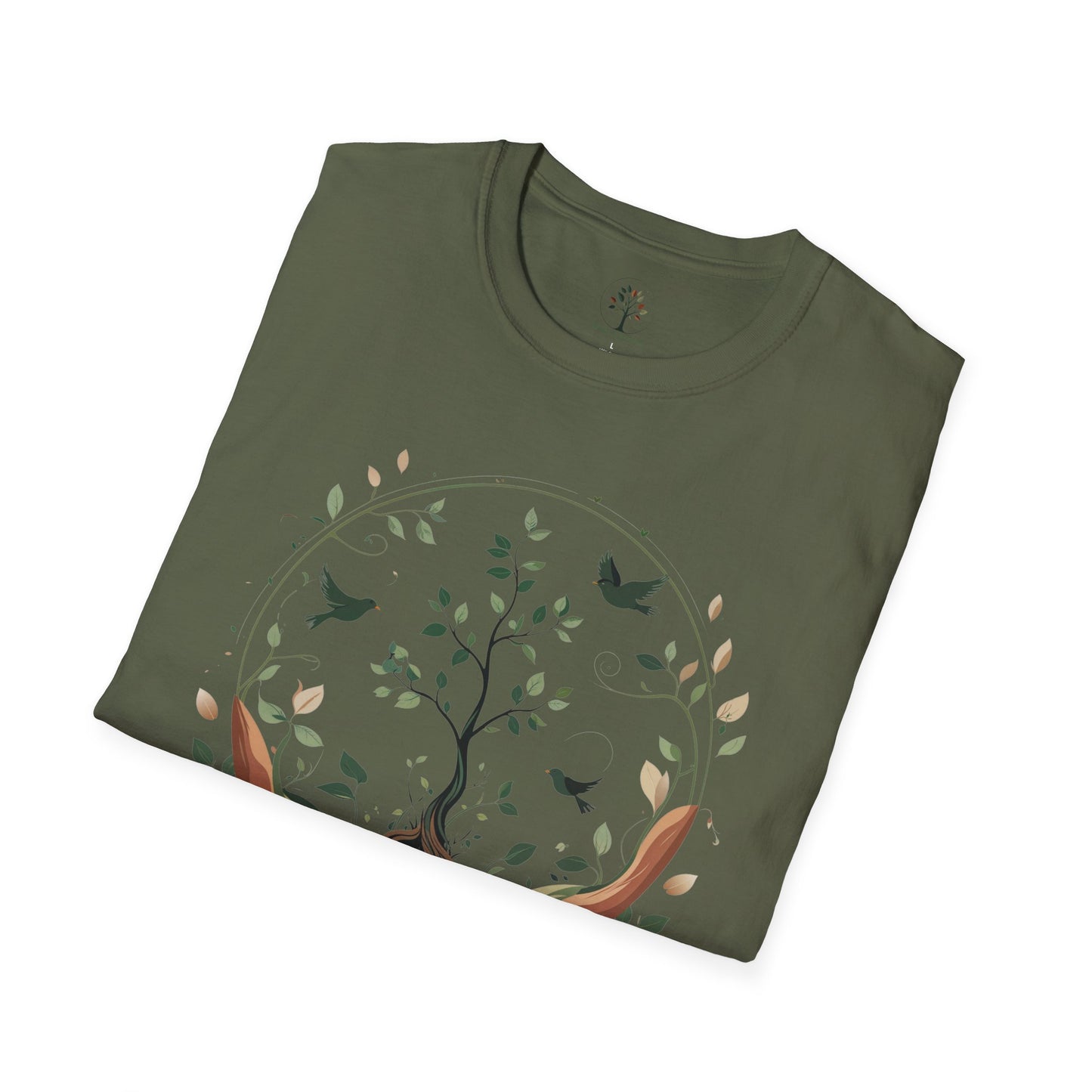Military Green | Circle of Life, folded view
