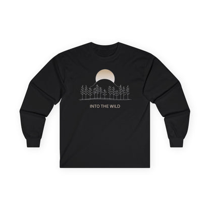 Black | Into the Wild Long Sleeve, front view