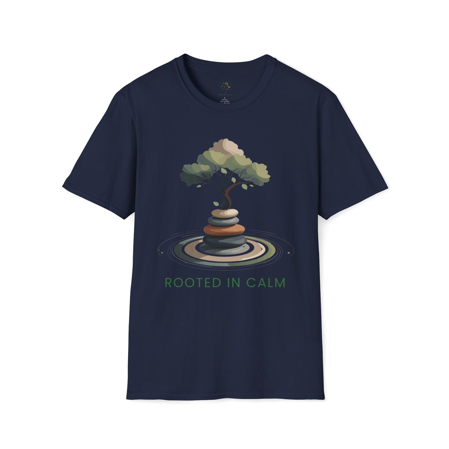 Black | Rooted in Calm, front view