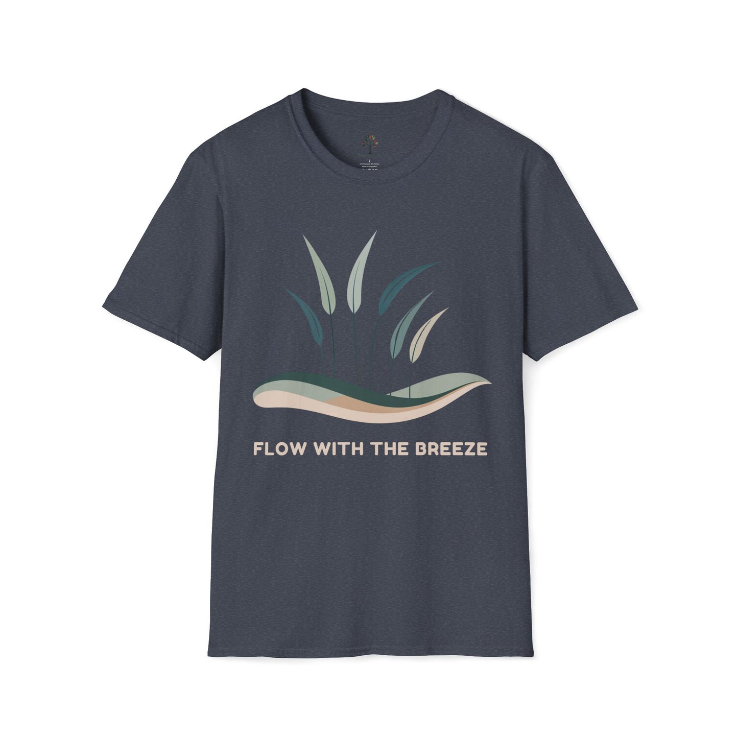 Heather Navy | Flow with the Breeze, front view