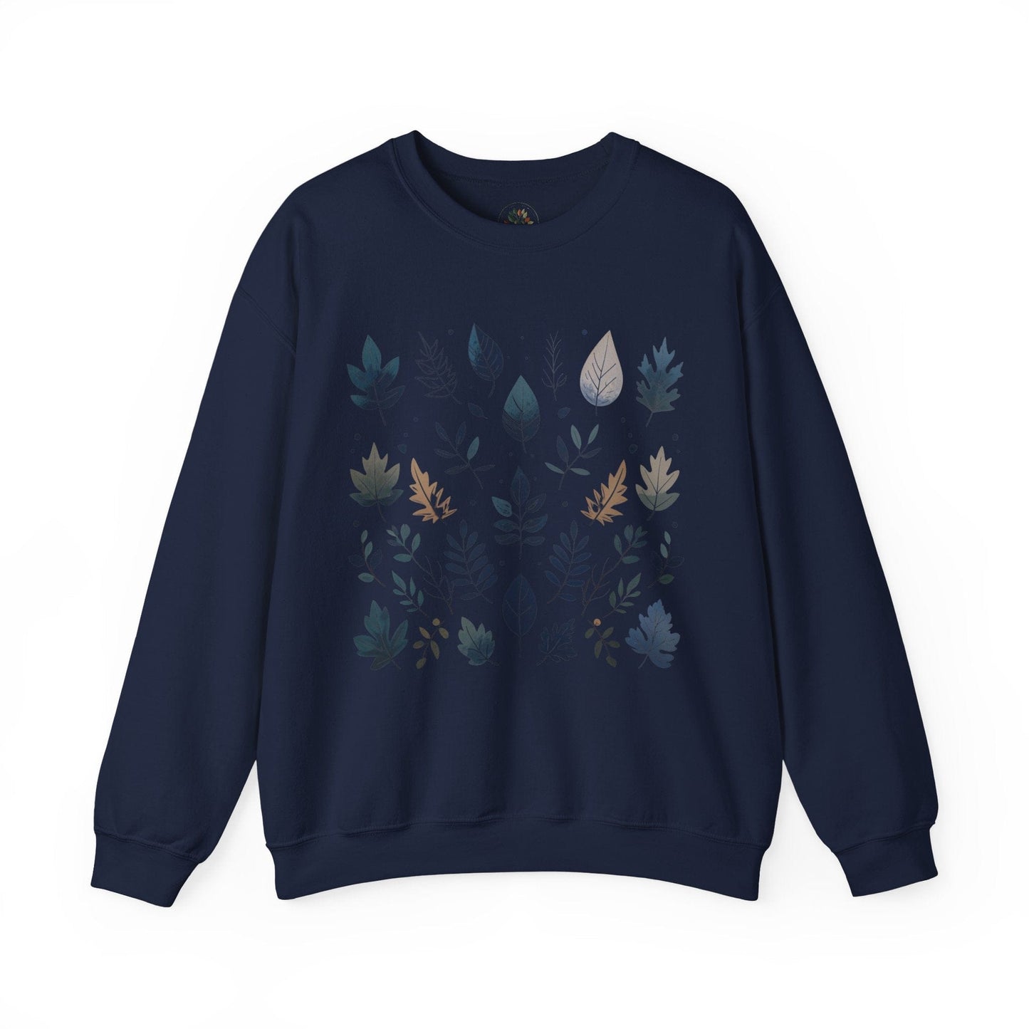 Navy | Botanical Harmony Sweatshirt, front view