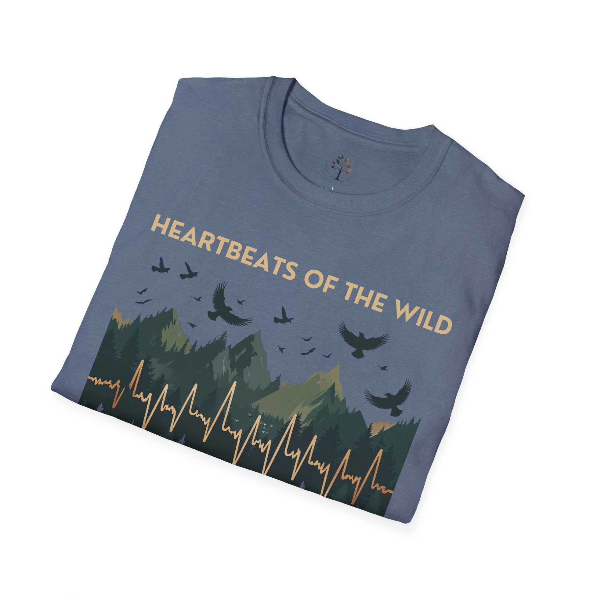 Heather Indigo | Heartbeats of the Wild, folded view