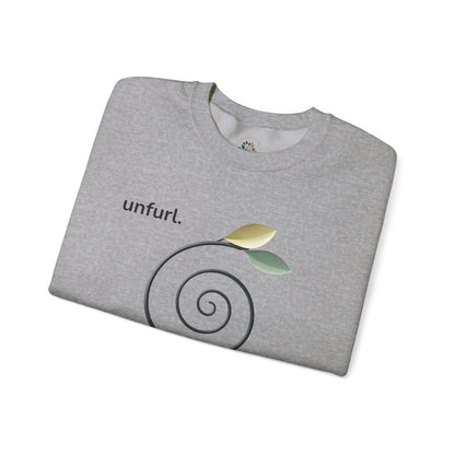 Sport Grey | Unfurl Sweatshirt, folded view