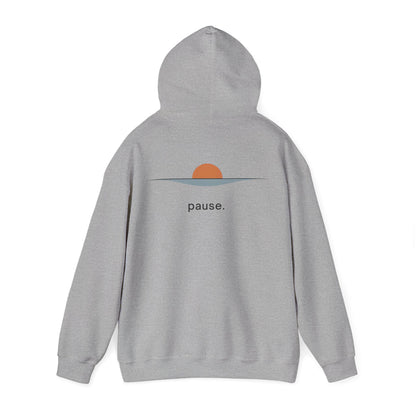 Sport Grey | Pause Hoodie, back view 2