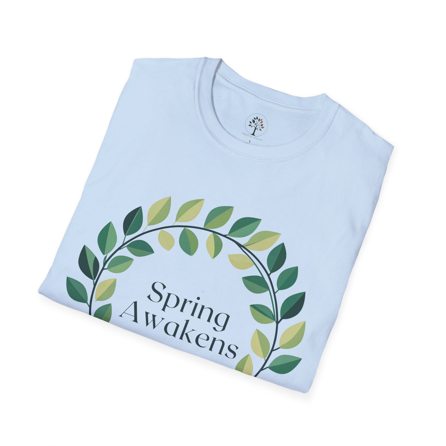 Light Blue | Spring Awakens, folded view