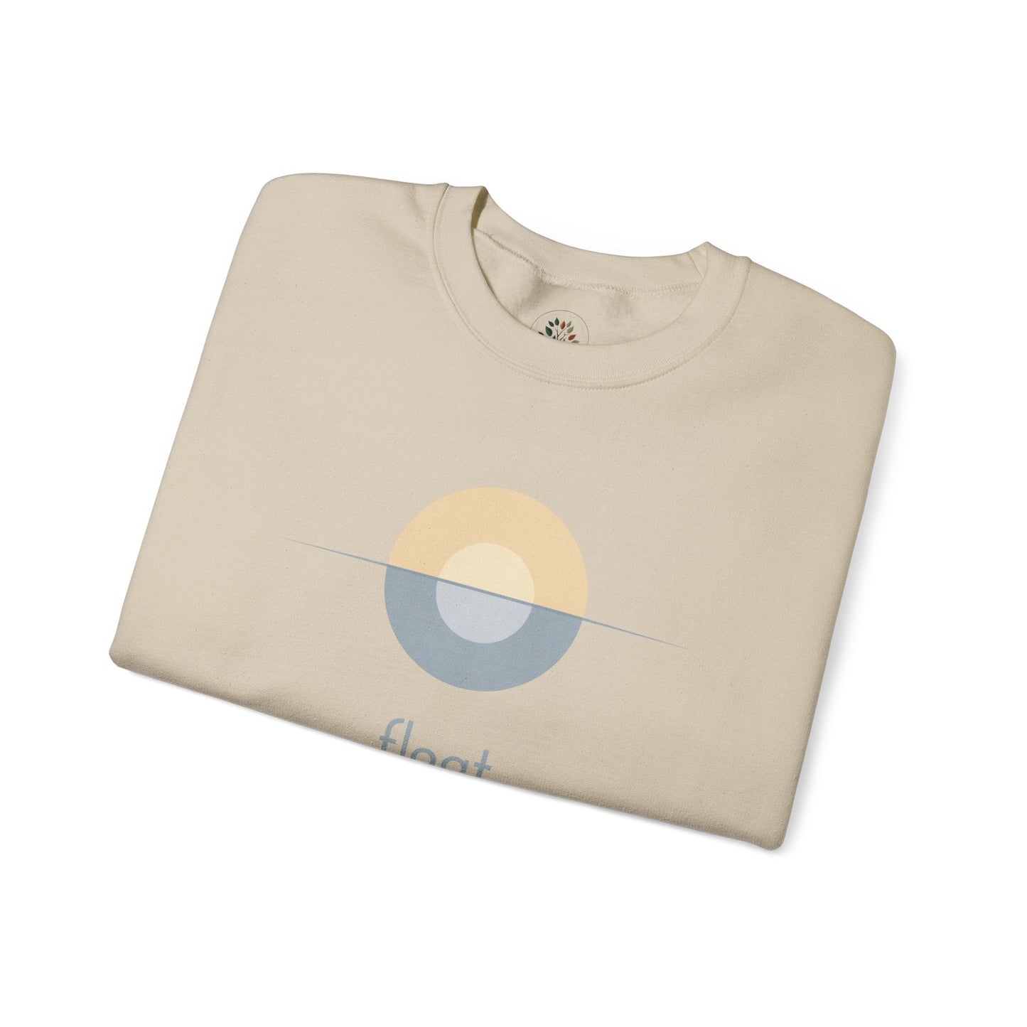 Sand | Float Sweatshirt, folded view