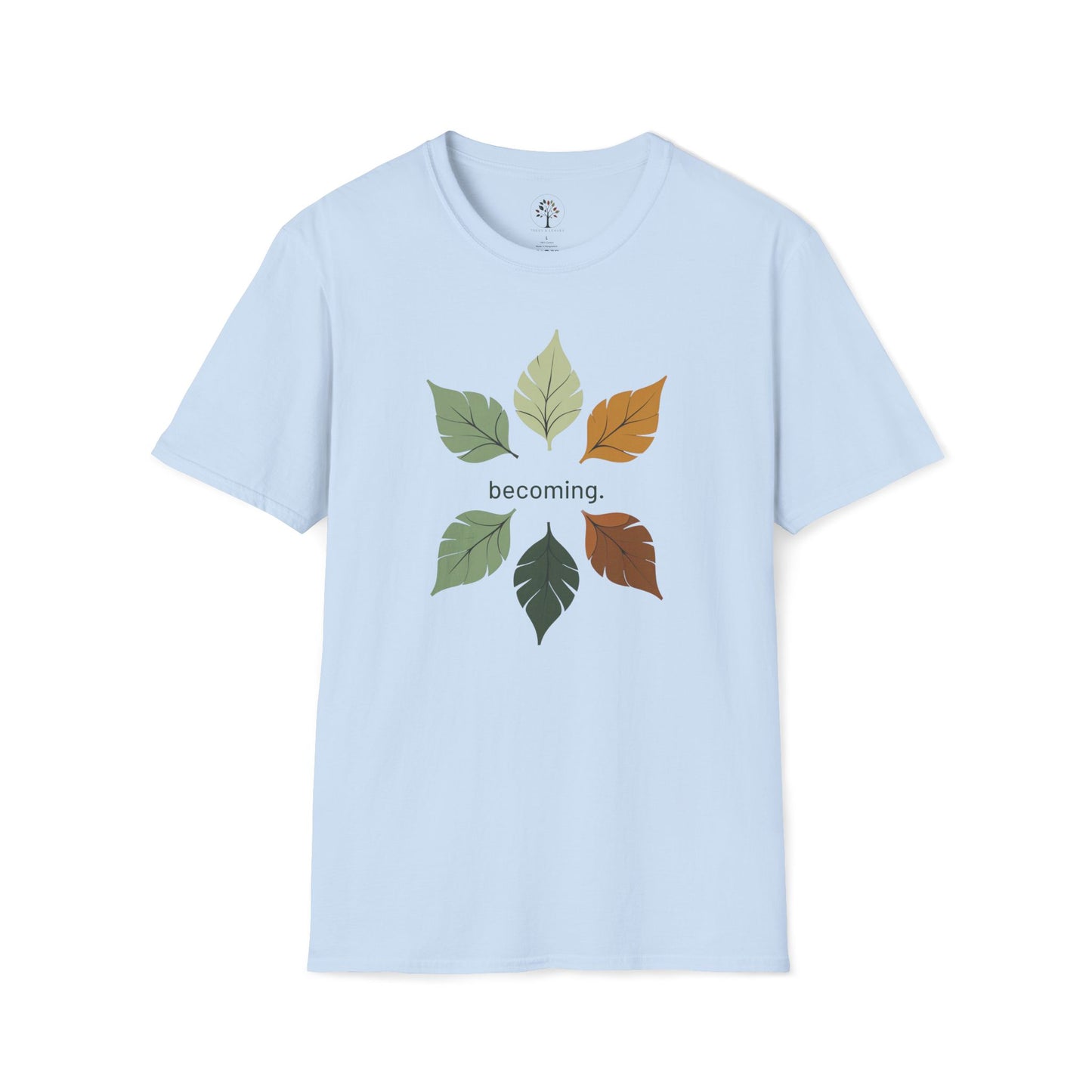 Light Blue | Becoming, front view