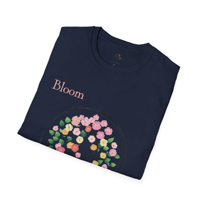 Navy | Bloom, folded view