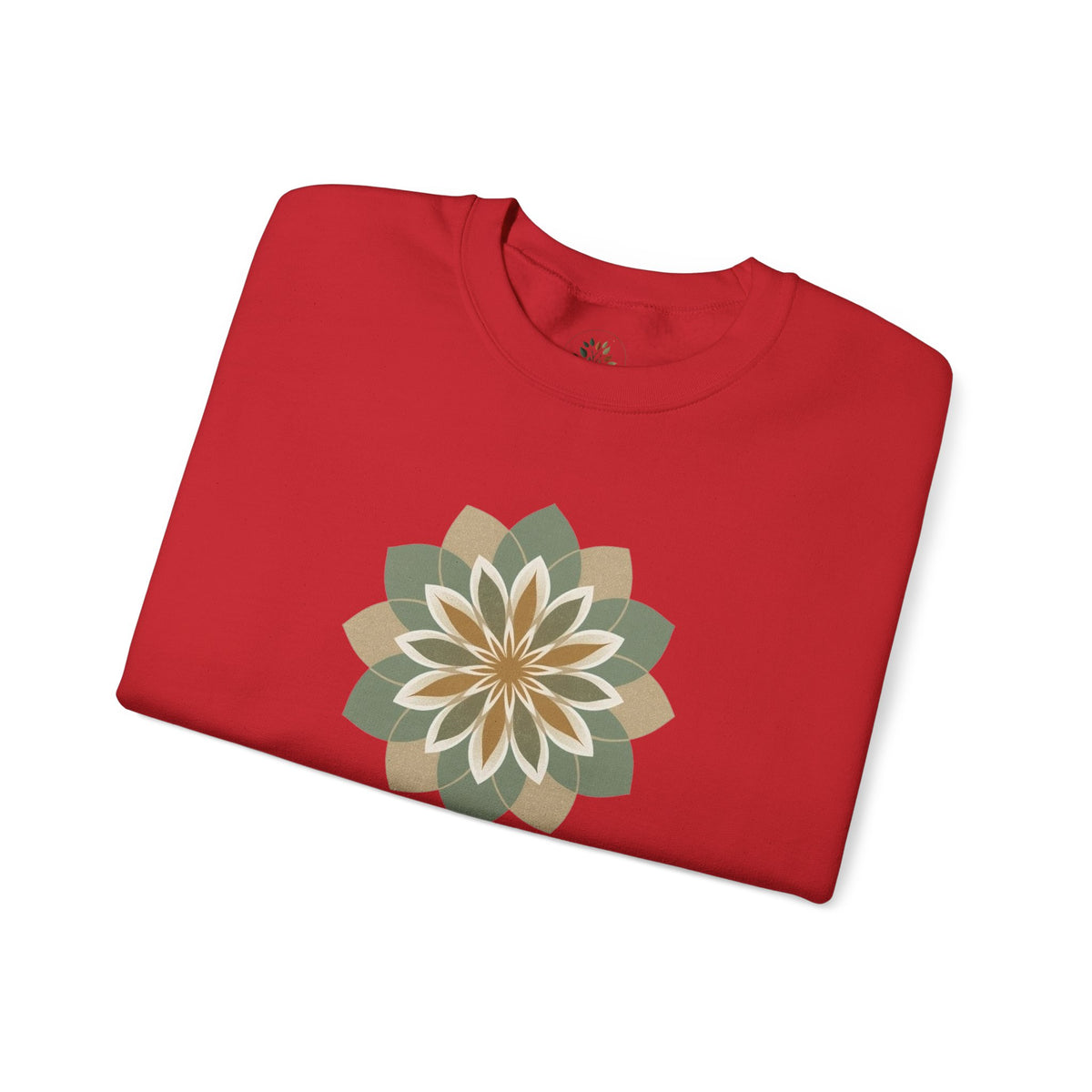 Red | Unfold Sweatshirt, folded view