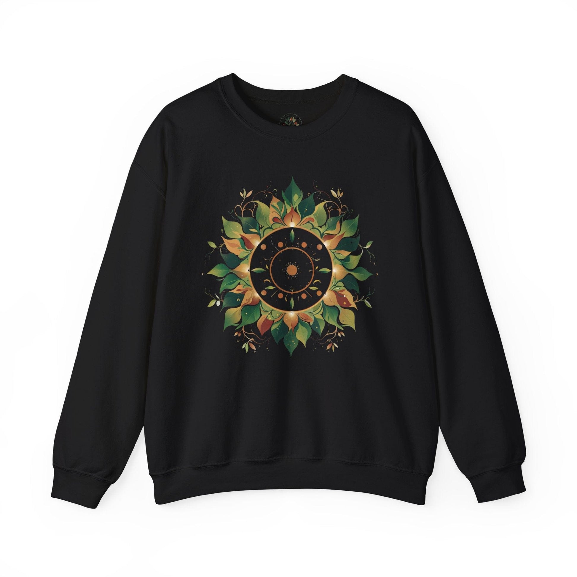 Black | Solar Bloom Sweatshirt, front view