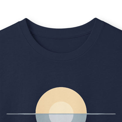 Navy | Float Long Sleeve Tee, folded view