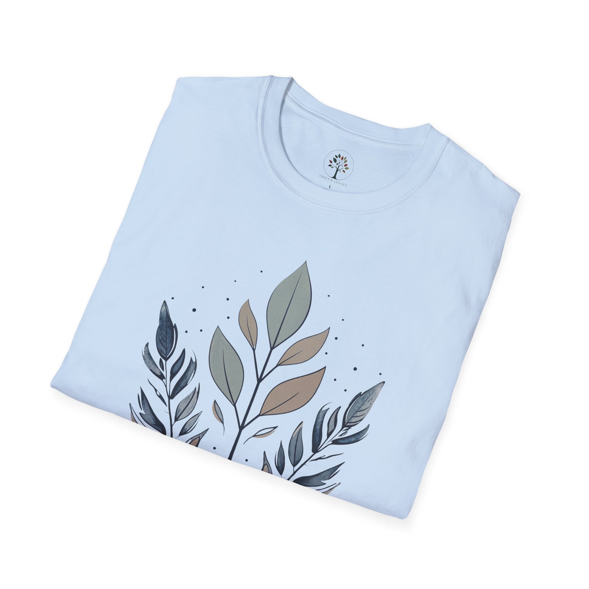 Light Blue | Flourish, folded view