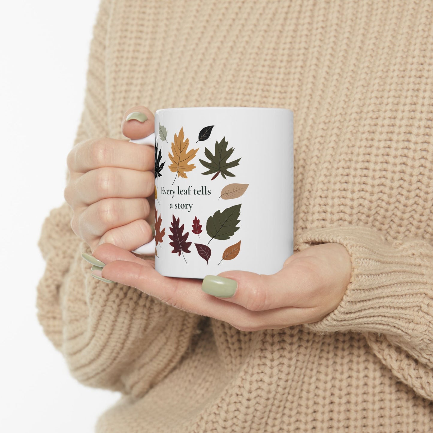 Every Leaf tells a Story Mug