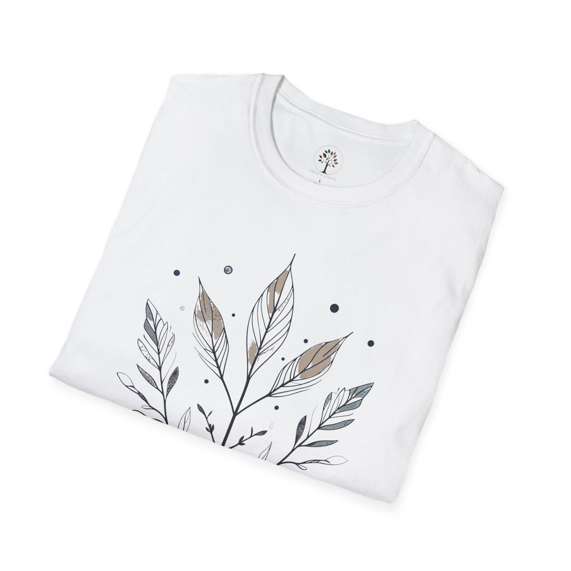 White | Olive Grace, folded view