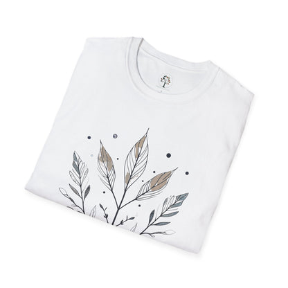 White | Olive Grace, folded view