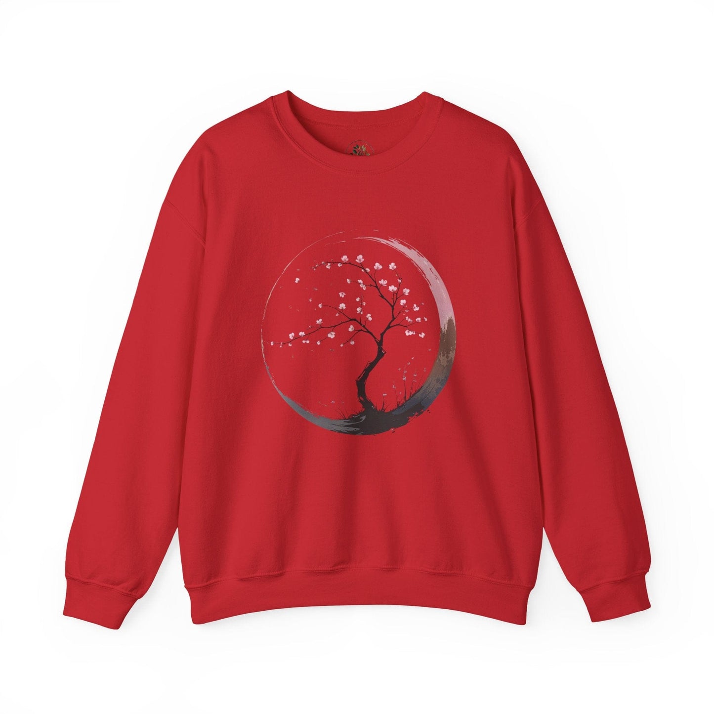 Red | Sakura Silence Sweatshirt, front view